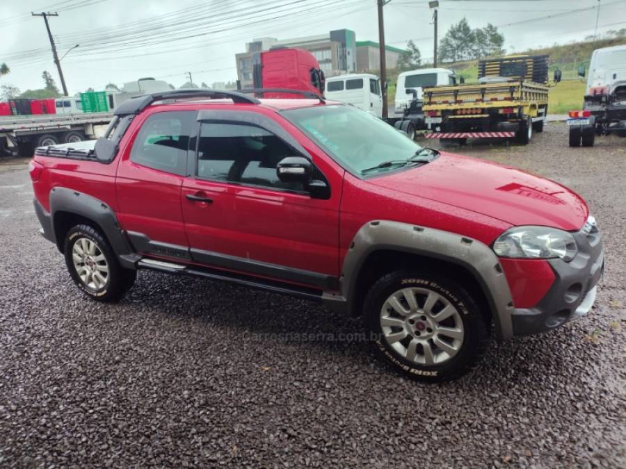 FIAT - STRADA - 2016/2016 - Vermelha - Sob Consulta