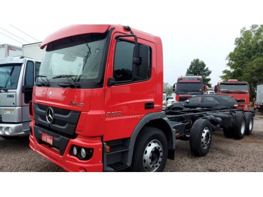 MERCEDES-BENZ - ATEGO 2426 - 2014/2014 - Vermelha - Sob Consulta